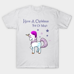 Unicorn Christmas Magic T-Shirt